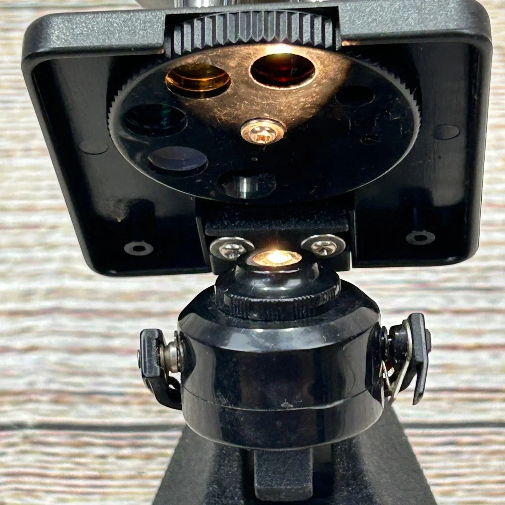 Edu-Toys Student‎ Microscope 100X-900X Zoom Black Silver STEM Education Toy